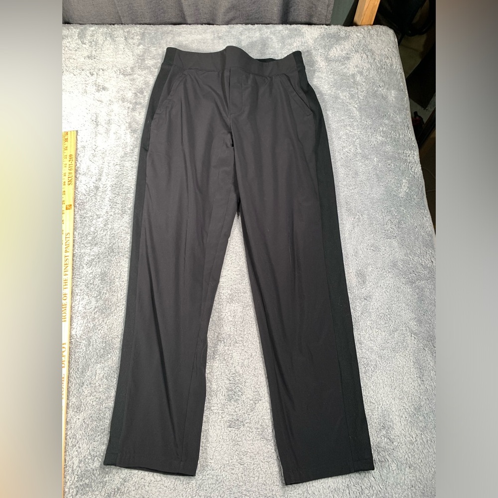 Athleta Black lined sweat brooklyn Pants 10